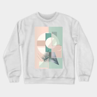 Abstract Tropical Garden Crewneck Sweatshirt